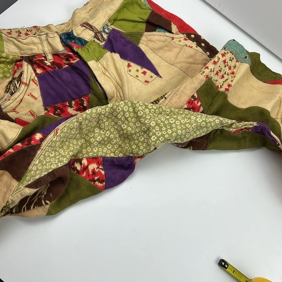 ** HOST PICK** Kimchi Blue Multicolour patchwork Casual Pants - Picture 8 of 12